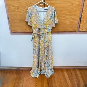 Colorful floral maxi dress - Size 8